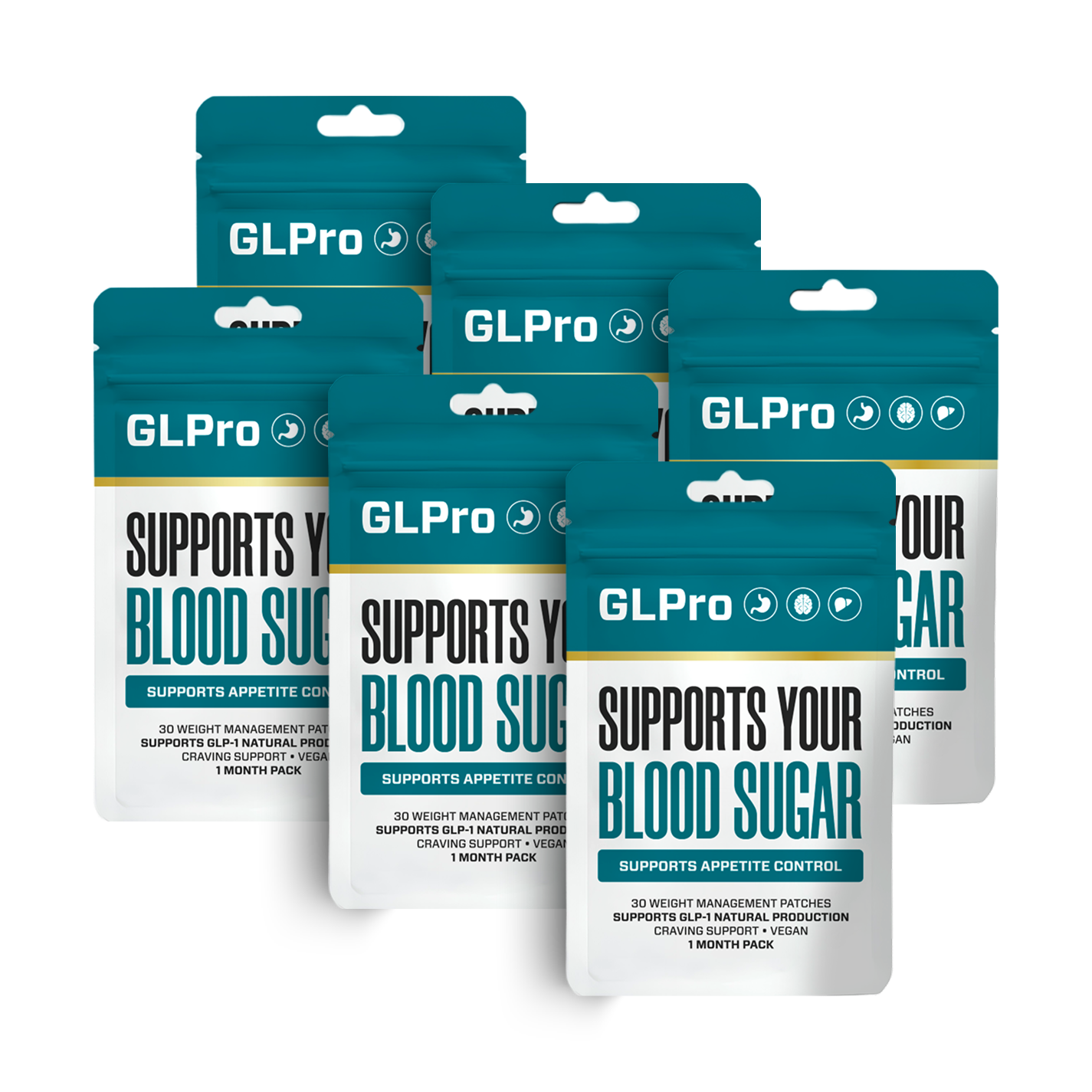 GLPro Patch six pack 180 days